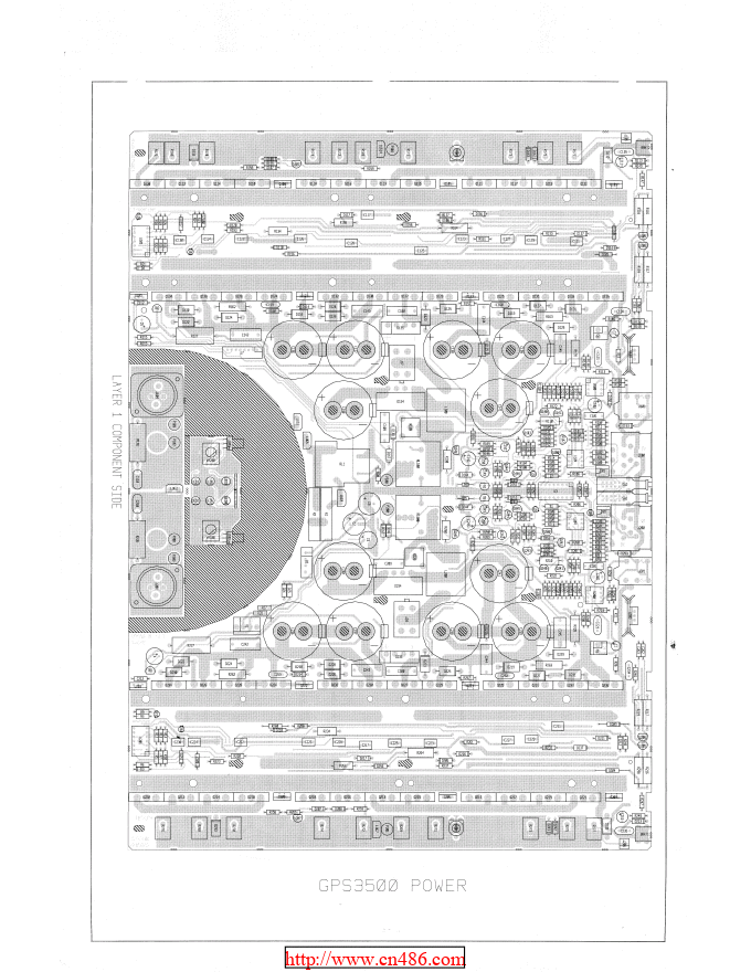 百威peavey GPS2600功放维修图纸